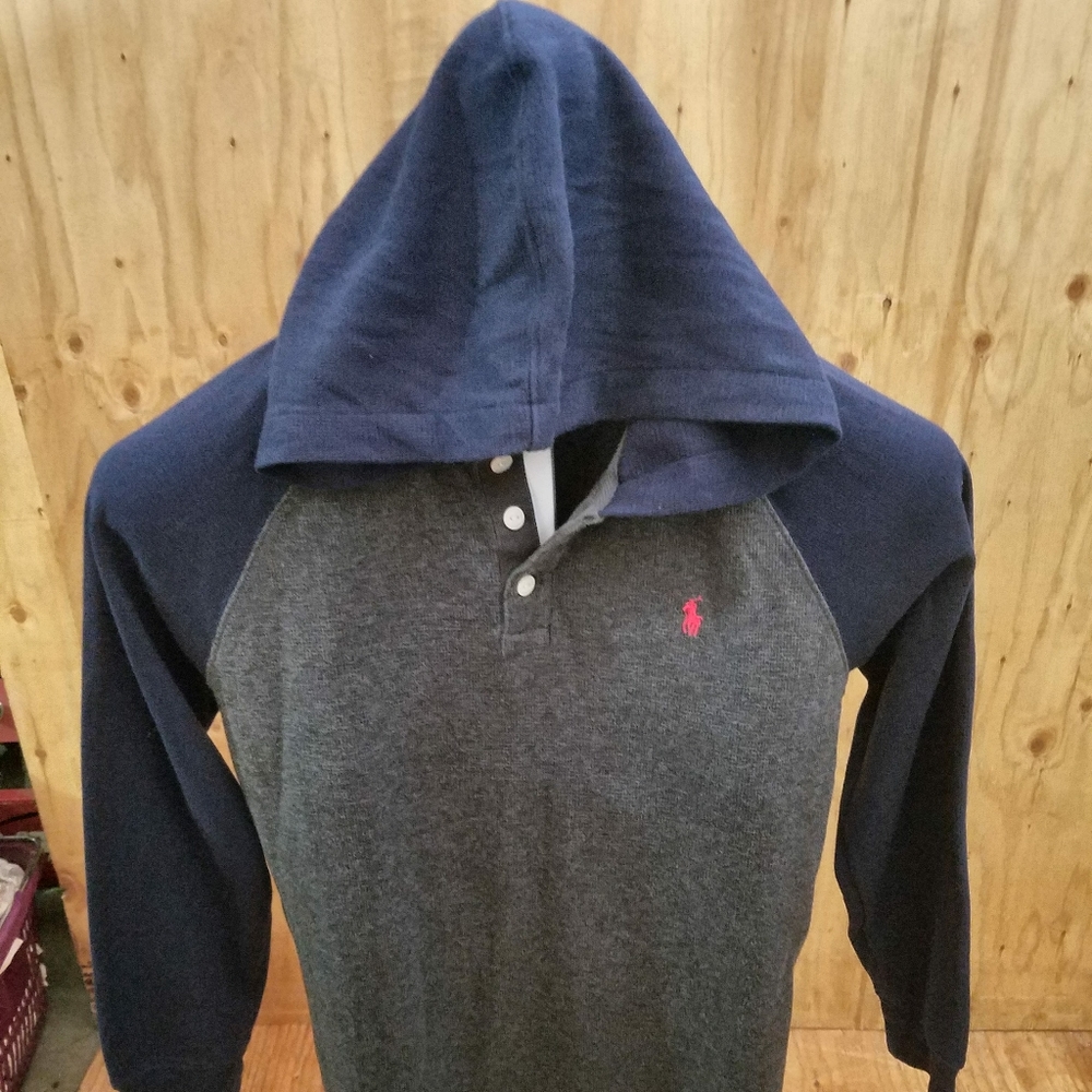 Ralph Lauren Polo with hoody size XL 18-20